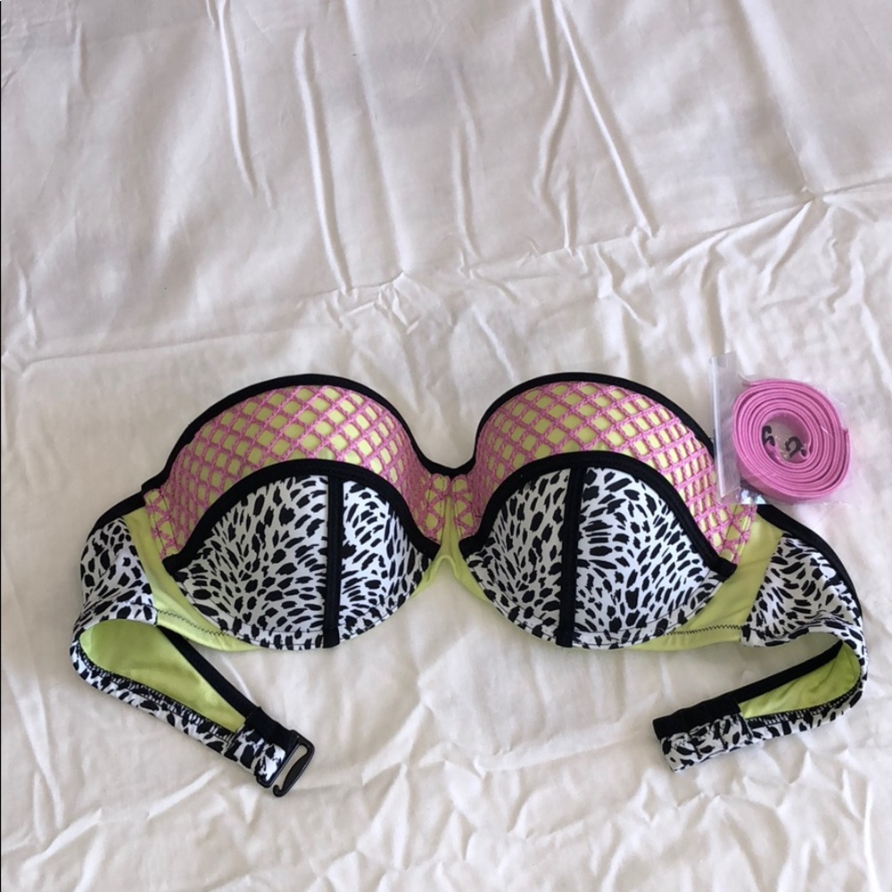 Bandeau swim top